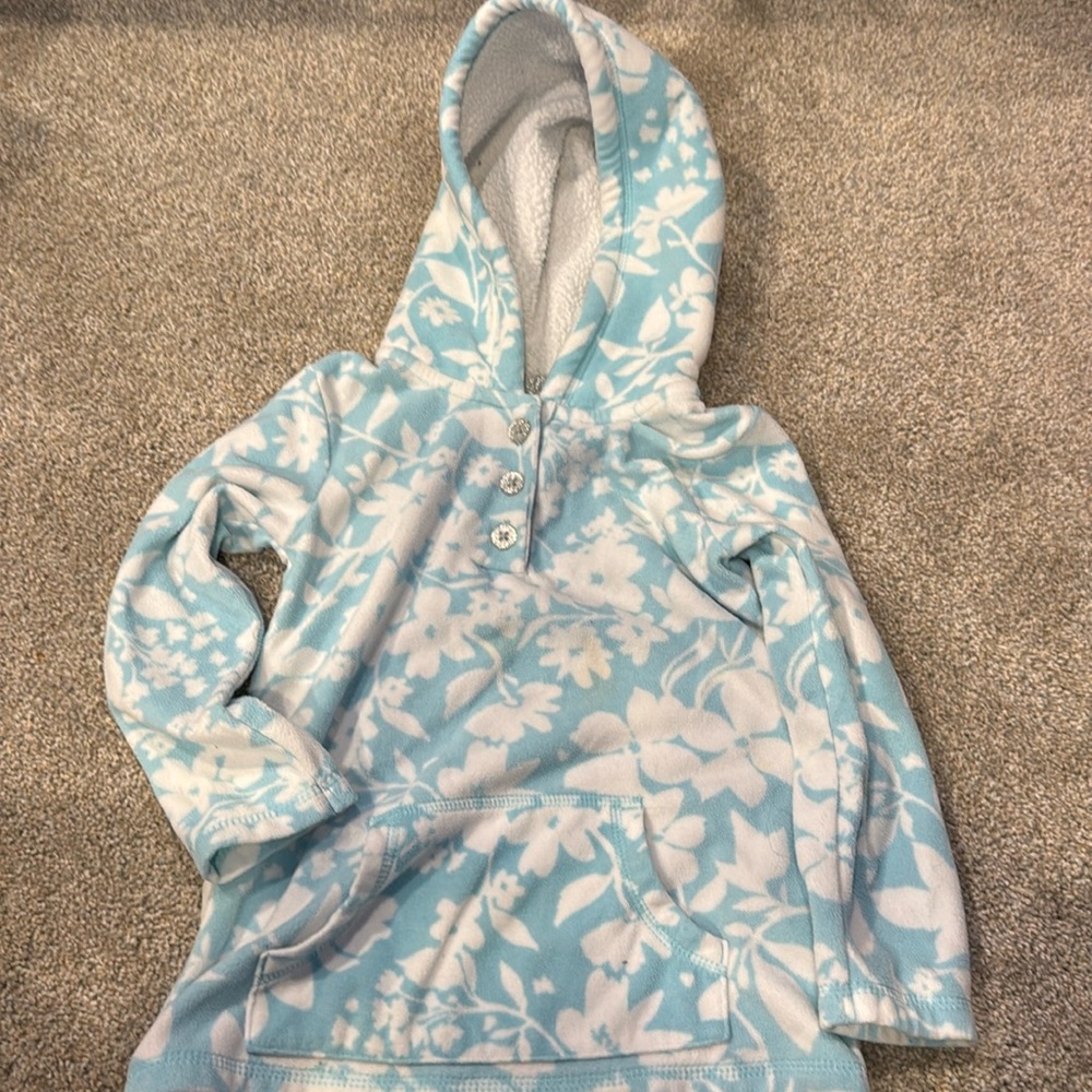 Little girls fleece top-size 4T